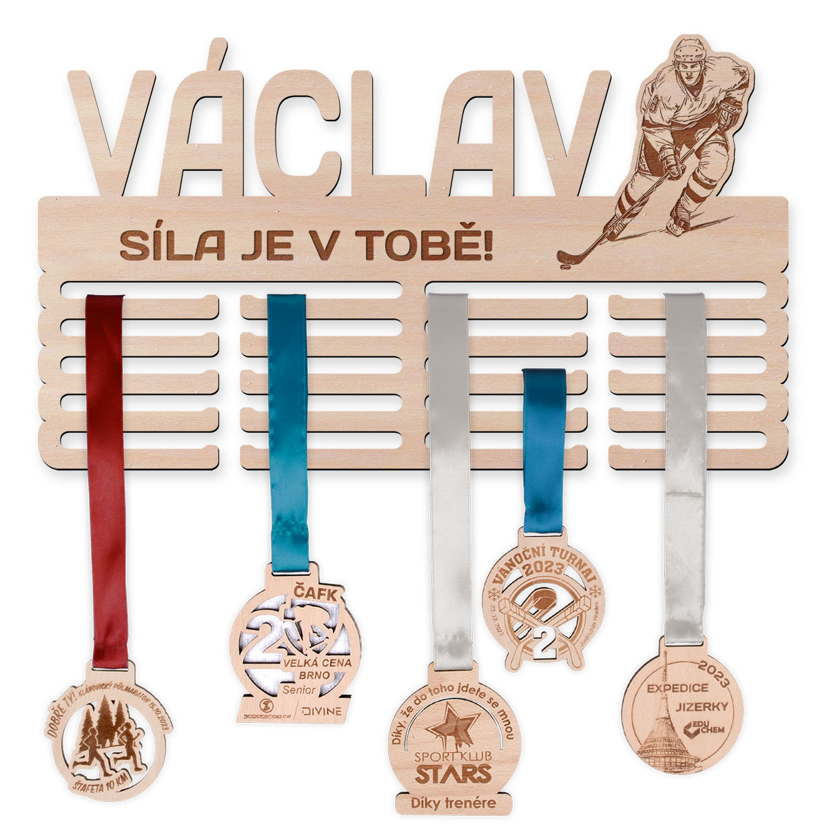 Václav, der für Eishockey lebt